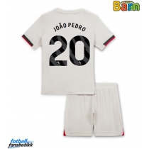 Chelsea Joao Pedro #20 Bortedraktsett Barn 2025-26 Kortermet (+ Korte bukser)